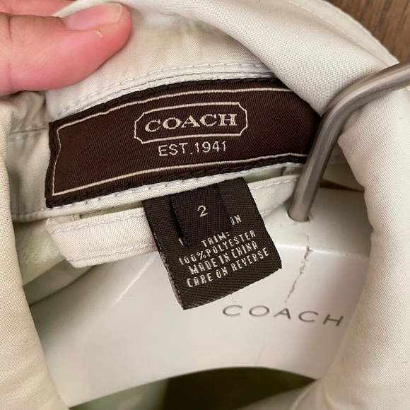 Coach Trench Coat - Picture 6 of 12